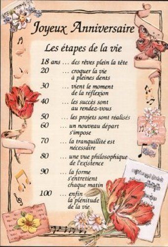 Poeme Anniversaire 80 Ans